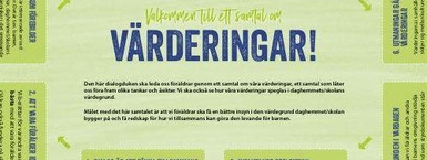 Värdegrunden – Dialogduk för föräldrar 